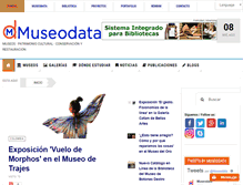 Tablet Screenshot of museodata.com